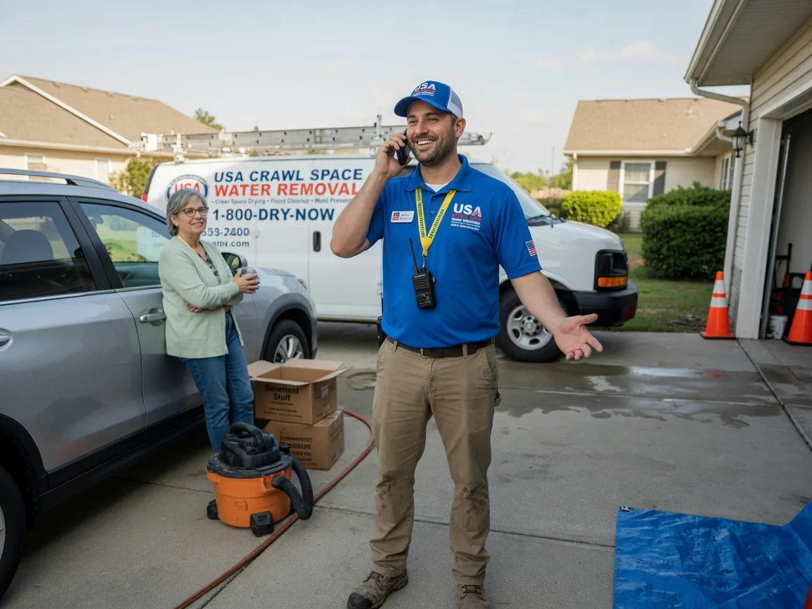 Crawl Space Water Removal Vandalia, OH FAQs